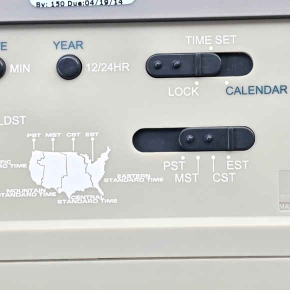 NEW Fisher Scientific Atomic Radio Controlled Clock Thermometer Satellite Signal - Picture 9 of 15